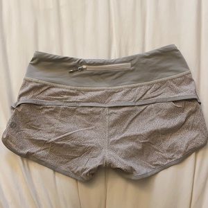 Lululemon limited edition speed up running shorts